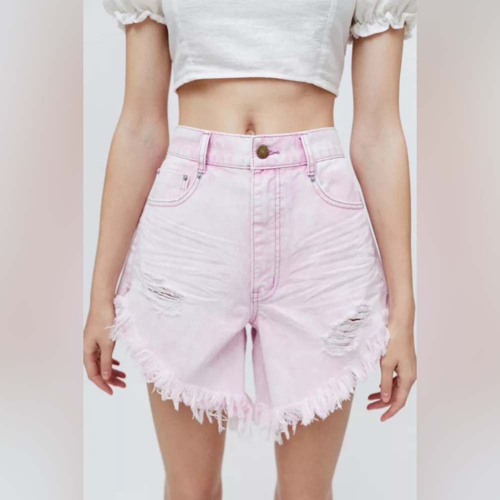 BDG Carla High-Waisted Denim Cutoff Short Urban Outfitters Size 26